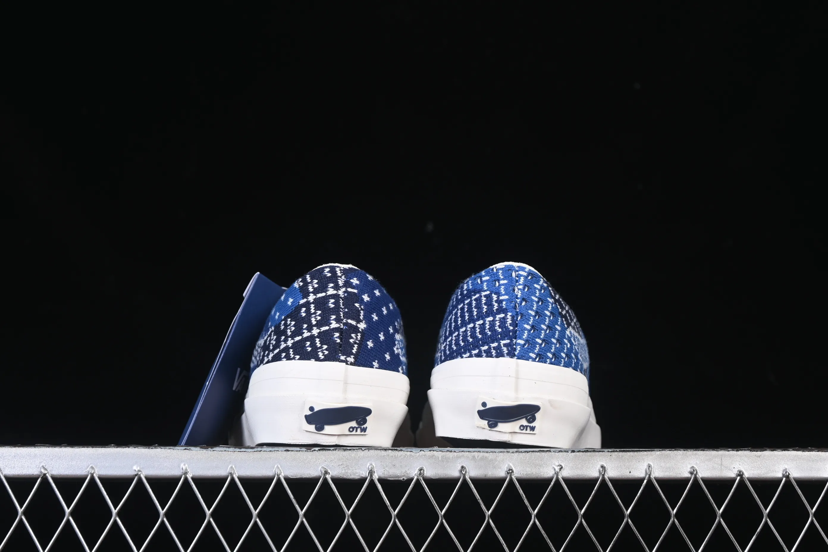 All categories Vans Vans series Vans Low Vans Old Skool 36 EK woven series Comfortable and versatile non-slip and wear-resistant casual skate shoes VN000SHXBLU